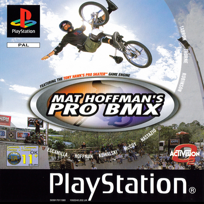 Mat Hoffman's Pro Bmx — box-2D (EU)