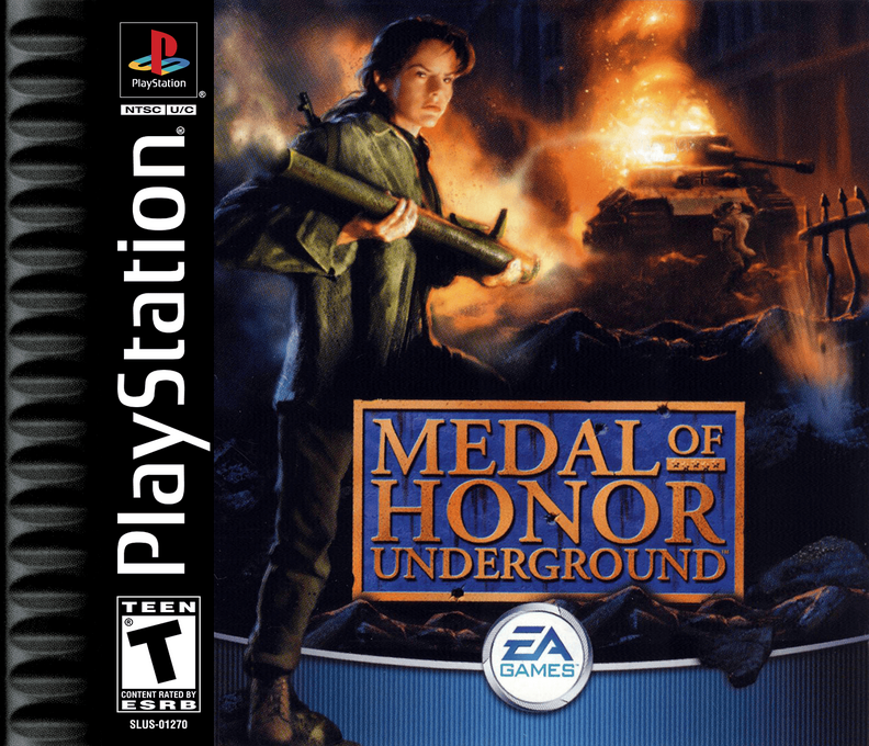 Medal Of Honor - Underground box art