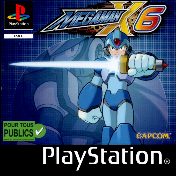 Mega Man X6 — box-2D (FR)