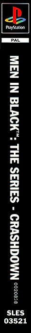 Men In Black - The Series - Crashdown — box-2D-side (DE)