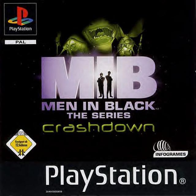 Men In Black - The Series - Crashdown — box-2D (DE)