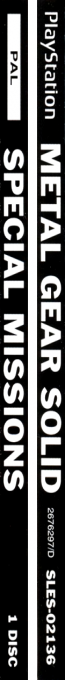 Metal Gear Solid - Vr Missions — box-2D-side (DE)