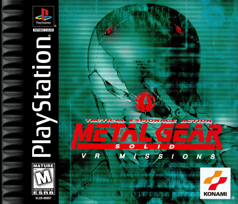 Metal Gear Solid - Vr Missions box art