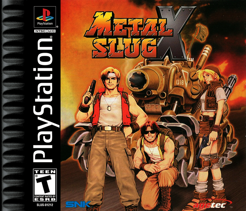 Metal Slug X box art