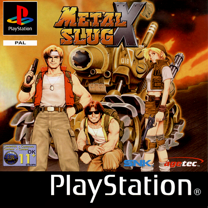 Metal Slug X — box-2D (EU)