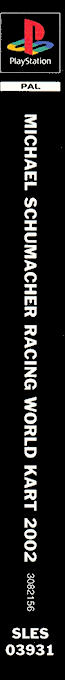 Michael Schumacher Racing World Kart 2002 — box-2D-side (FR)