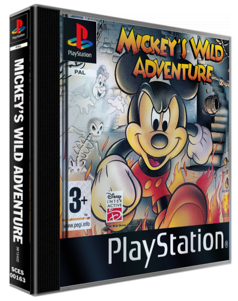 Mickey's Wild Adventure — box-3D (EU)