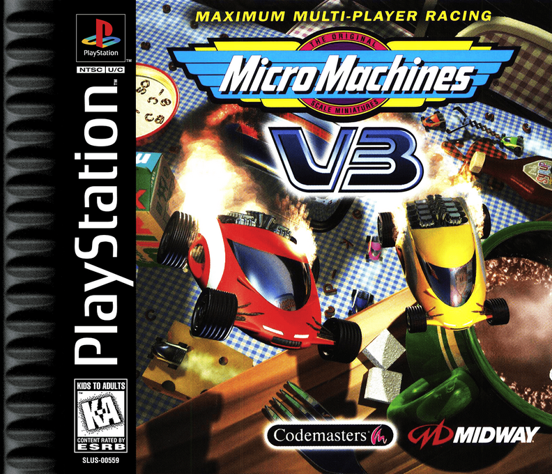Micro Machines V3 box art