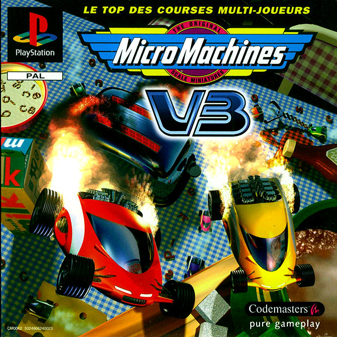 Micro Machines V3 — box-2D (FR)