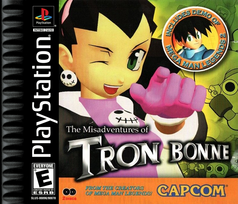 Misadventures Of Tron Bonne, The box art