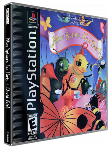 Miss Spider's Tea Party — box-3D (US)