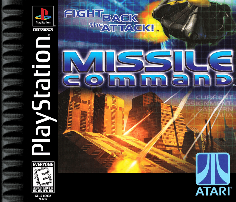 Missile Command box art