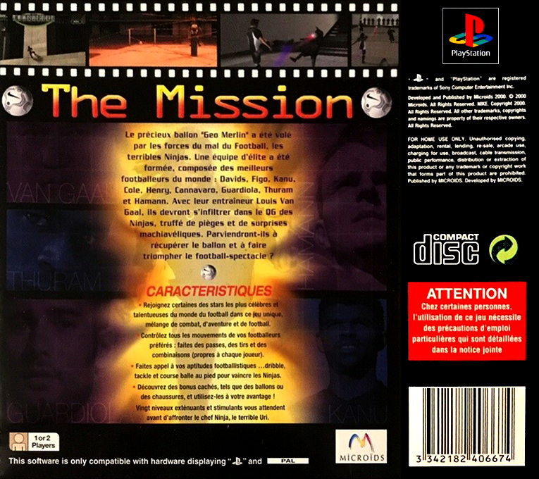 Mission, The — box-2D-back (FR)