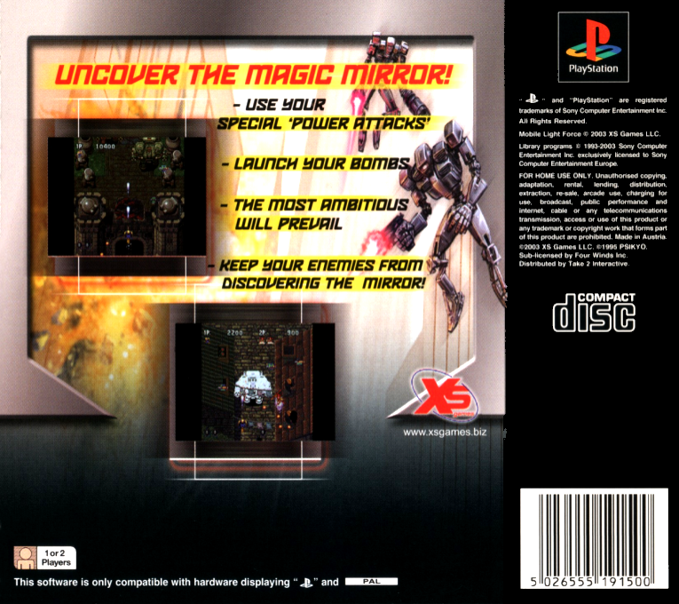 Mobile Light Force — box-2D-back (EU)