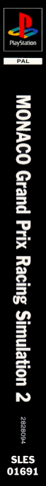 Monaco Grand Prix Racing Simulation 2 — box-2D-side (FR)