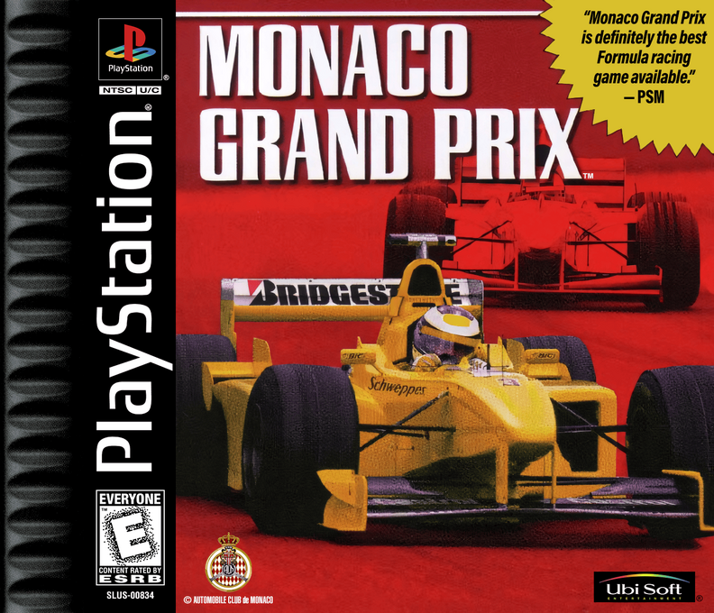 Monaco Grand Prix Racing Simulation 2 box art