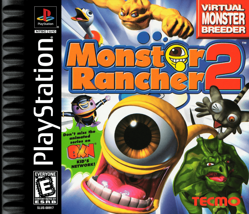 Monster Rancher 2 box art