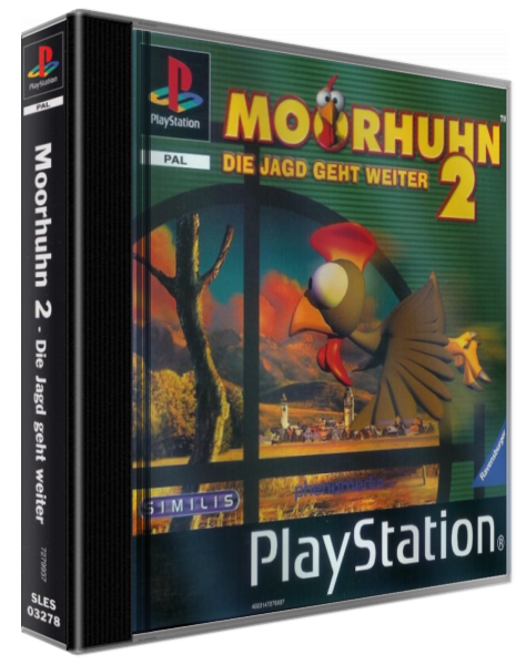 Moorhuhn 2 - Die Jagd Geht Weiter — box-3D (DE)