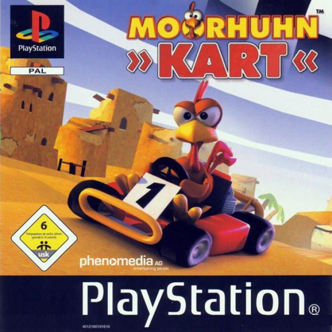 Moorhuhn Kart box art