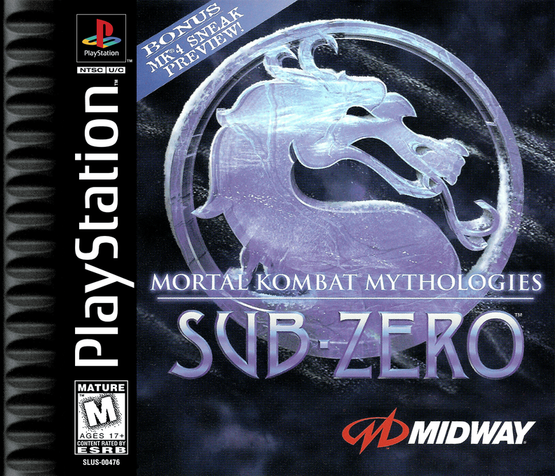 Mortal Kombat Mythologies Sub-zero box art