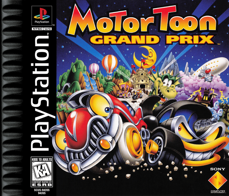 Motor Toon Grand Prix box art