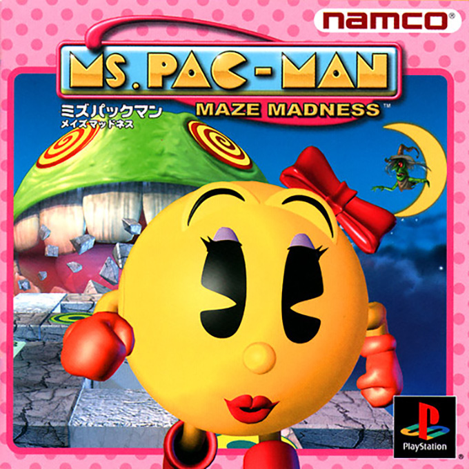 Ms. Pac-man - Maze Madness — box-2D (JP)