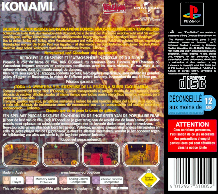Mummy, The — box-2D-back (EU)