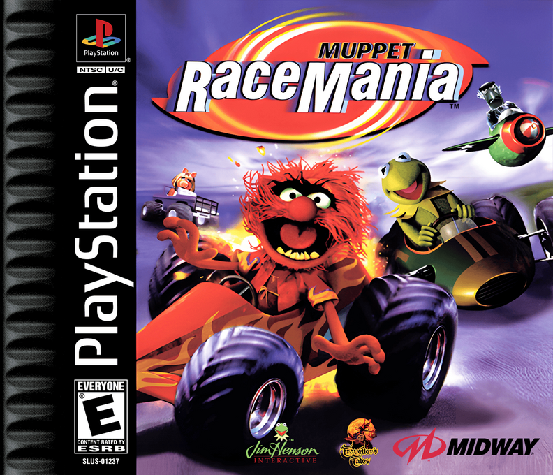 Muppet Racemania box art