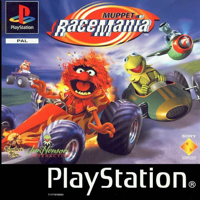Muppet Racemania — box-2D (FR)