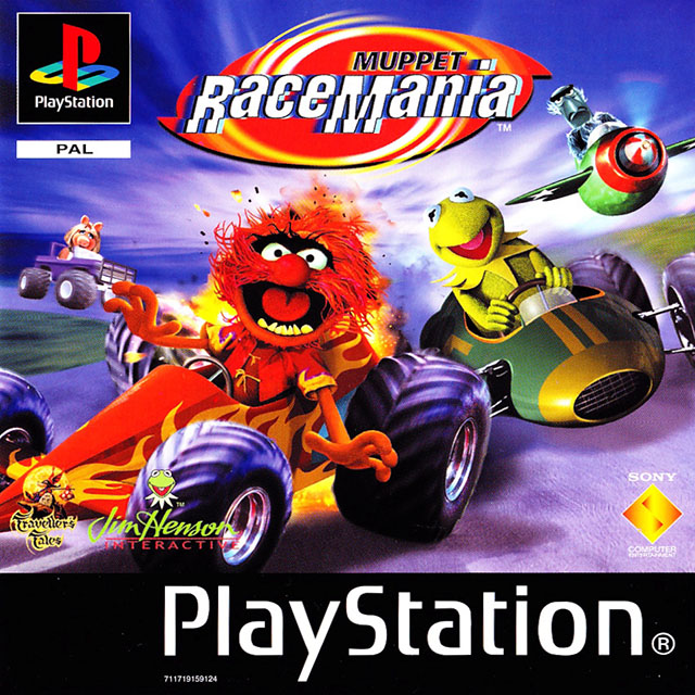Muppet Racemania — box-2D (DE)
