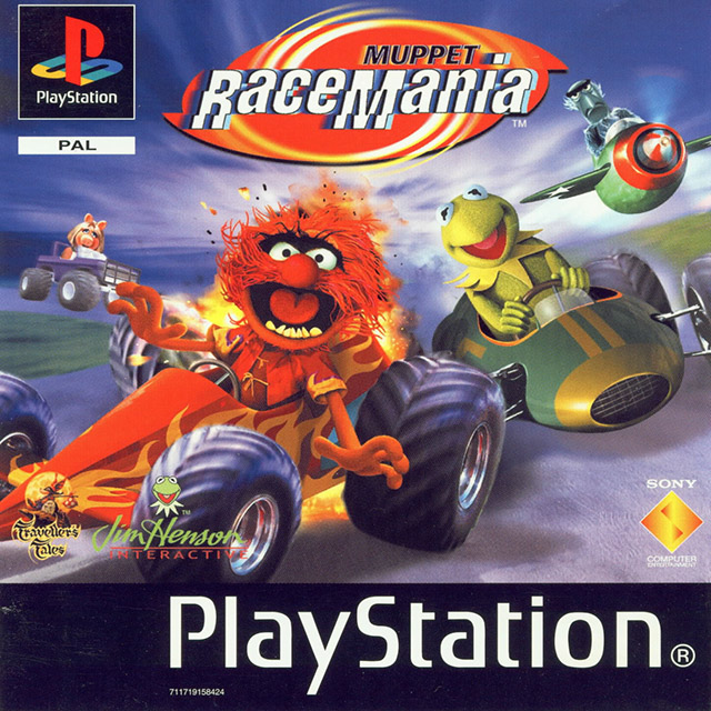 Muppet Racemania — box-2D (EU)