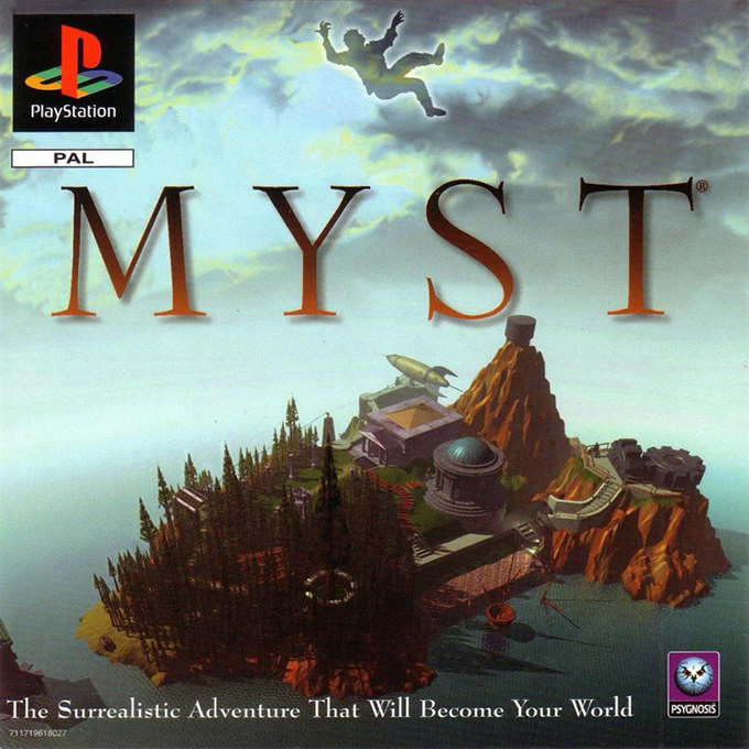 Myst — box-2D (EU)