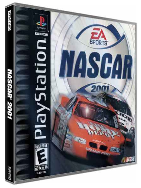 Nascar 2001 — box-3D (US)