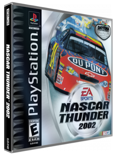 Nascar Thunder 2002 — box-3D (US)