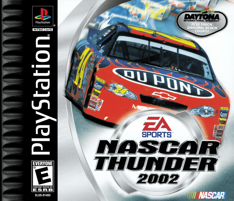 Nascar Thunder 2002 box art