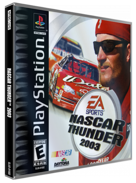 NASCAR Thunder 2003 — box-3D (US)