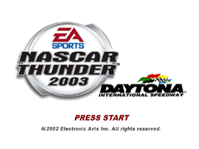 NASCAR Thunder 2003 — sstitle (US)