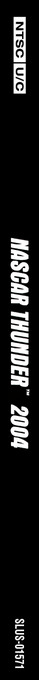 Nascar Thunder 2004 — box-2D-side (US)