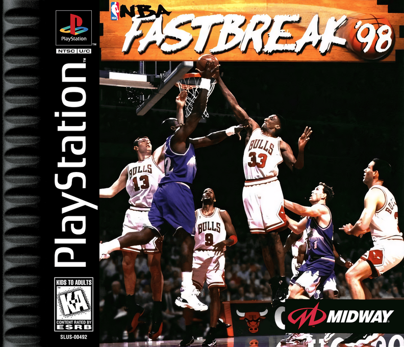 Nba Fastbreak '98 box art