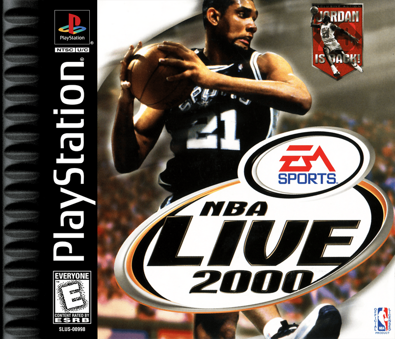 Nba Live 2000 box art