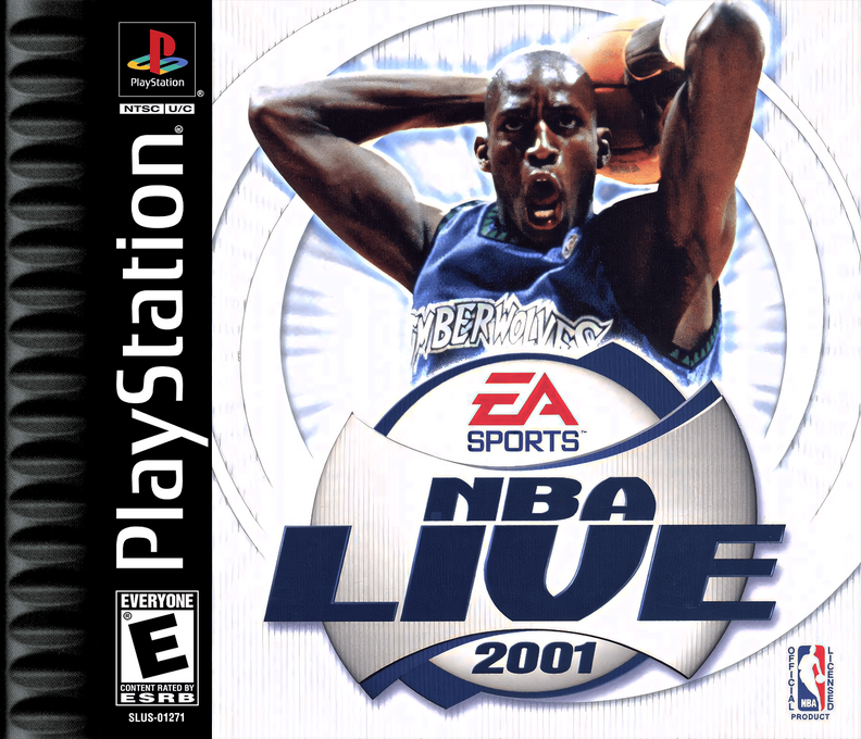 Nba Live 2001 box art