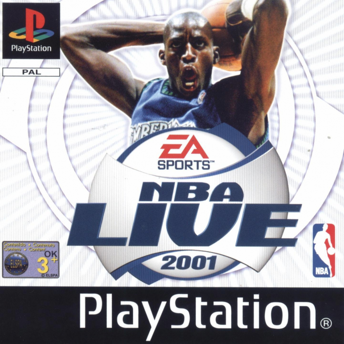Nba Live 2001 — box-2D (SP)