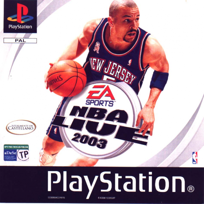 NBA Live 2003 — box-2D (SP)
