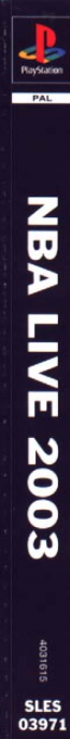NBA Live 2003 — box-2D-side (SP)