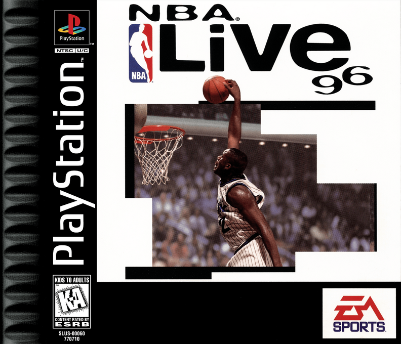 Nba Live 96 box art