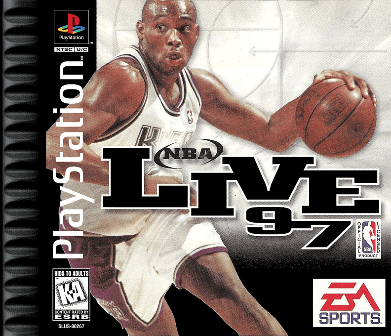 NBA Live 97 box art