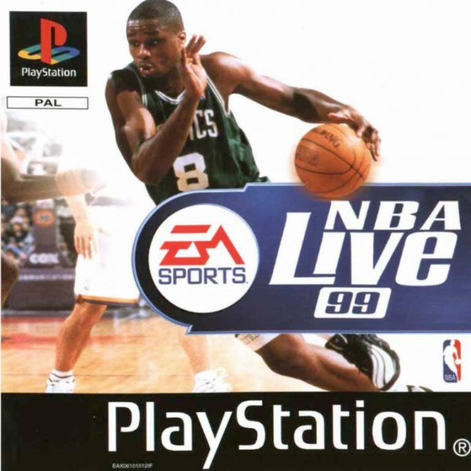 Nba Live 99 — box-2D (DE)