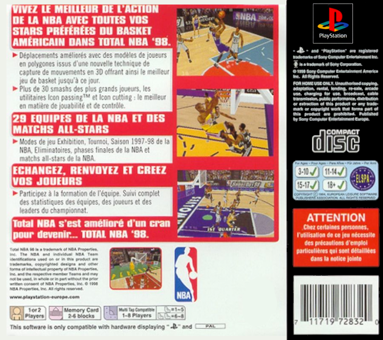 Total Nba 98 — box-2D-back (FR)