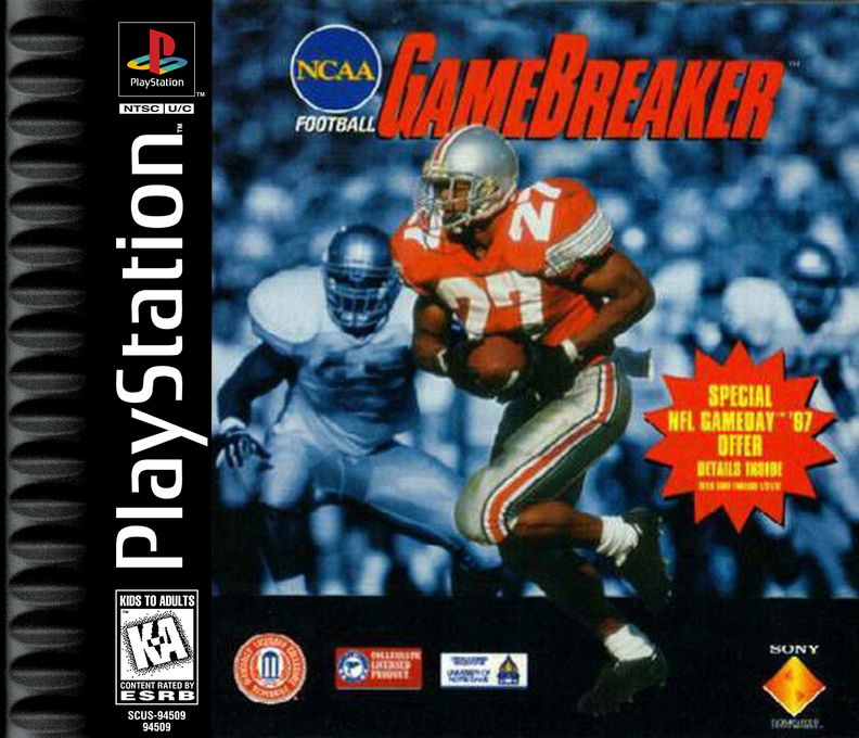 Ncaa Football Gamebreaker box art