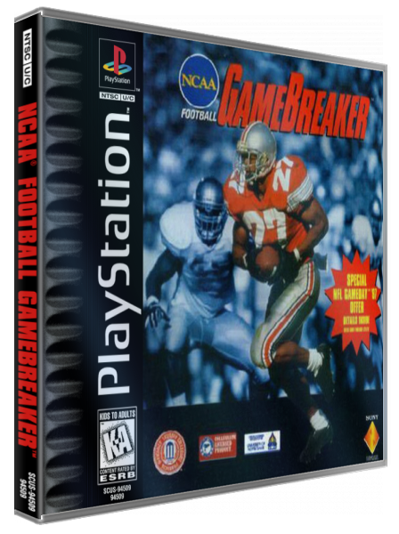 Ncaa Football Gamebreaker — box-3D (US)
